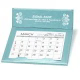 Cherbourg Desk Calendar promotional calendar – Easel Desk Calendars – 2027