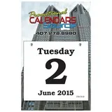 Large Daily Date Calendar size 7x11 with 6x5-1/2 refillable date pad  promotional calendar – Daily Date Calendars – 2027