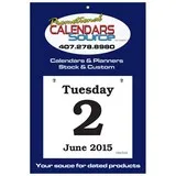 Daily Date Calendar with Large Date Pad 6x5.5 promotional calendar – Daily Date Calendars – 2027