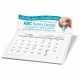 Desk Calendar with 4-Color Ad Imprint  promotional calendar – Easel Desk Calendars – 2026