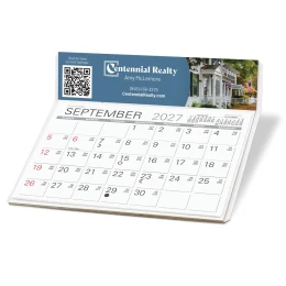 Easel Desk Calendar with 4-Color Imprint Ad Copy promotional calendar – Easel Desk Calendars – 2027