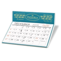 Charter Hotstamped Desk Calendar promotional calendar – Easel Desk Calendars – 2027