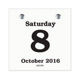 Daily Date Calendar Refill 33, 3"x3" promotional calendar – Refills for Daily Calendars – 2026