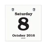 Daily Date Calendar Refill 33, 3"x3" promotional calendar – Refills for Daily Calendars – 2027