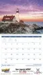 Lighthouses Promotional calendar open view