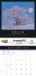 3 Month View 4 Panel Wall Calendar with Week Numbers 11x31.5 – Open View – 2027