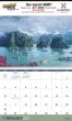 Pacemaker Nu-Leth-R Desk Calendar – Open View – 2027