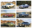 Muscle Cars 2 month view Executive Calendar # 3205 2026 monthly images