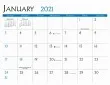 Custom calendar Item 350 grid option A