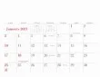 Custom calendar Item 350 grid option B