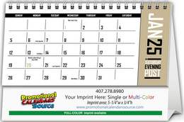 The Saturday Evening Post Desk Calendar Promotional Calendar 2026