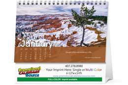 Scenic Moments Large Desk Promotional Calendar 