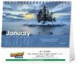 Scenic Moments Large Desk Promotional Calendar 