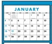 Year In View Calendar Month Detail