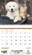 2026 Promotional Calendar baby farm animals open view