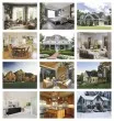 Welcome Home Real Estate Calendar collage view of monthly ph