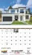 Welcome Home Real Estate Calendar, open monthly view, modern