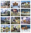Western Frontier by Wayne Cooper Calendar monthly images