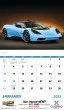 Exotic Sport Cars Promotional calendar 2026 open view image
