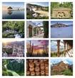 Mexico Promotional calendar 2026 monthly images view