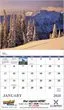 Scenic Canada Promotional calendar 2026 open view