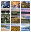 Landscapes of America Promotional Calendar with Window Cut-Out