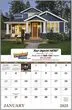 Welcome Home Promotional Window Calendar open view