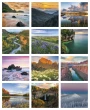 Landscapes of America Mini Promotional Calendar 2026 monthly images