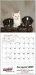 Puppies & Kittens Mini Promotional Calendar  - Open view with January grid
