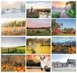 Country Memories Wall Calendar Spiral binding – Monthly Page – 2027