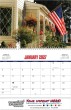 Living Green Wall Calendar 2026 - Stapled