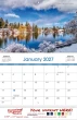 Promotional wall calendar