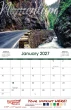 Scenes Of Canada Desk Calendar English open view