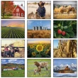 2026 Promotional calendar Agriculture, Item BC-2051 monthly images