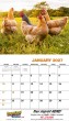 2026 Promotional calendar Agriculture, Stapled, Item BC-2051 open view