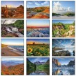2026 Promotional calendar America Scenic,Spiral, Item BC-245 monthly images