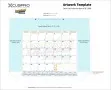 Desk Pad Calendar BE-2886 imprint template