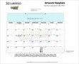 Economy desk pad calendar BE-YTB36