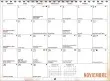 Catholic Stewardship 2027 Calendar Item BLM-STEN montly grid detail