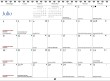Catholic Art 2027 Spanish Calendar Item BLM-TARES montly grid detail