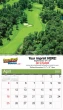 Putting - Green - Golf - Courses - Calendar - 2027 - Spiral - 12.5x21 Open View