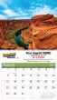 America - The - Beautiful - Scenic - Calendar - 2027 - Spiral - 12.5x21 Open View