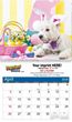 Best - Friends - Puppies - Animal - Calendar - 2026 - Spiral - 12.5x21 Open View