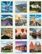 Scenic Executive Calendar 2027, Spiral Binding, 13.5x25.5 Item CC-204 Monthly Image