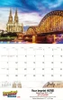 Scenic World Travel Destinations Calendar 2027 - Stapled Item CC-402 Open View Image