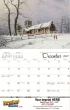 Fine Arts Calendar 2027, Stapled, Item CC-403 Open View Image