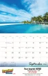 Oceans & Beaches Paradise Calendar 2027 - Stapled, Item CC-411 Open View Image