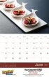 Sushi Food Calendar 2027, Stapled, 11.5x18 Item CC-473 Open View Image