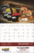 2026 Culinary Sushi Food Calendar, Stapled, 11.5x18 Item CC-473 Open View Image