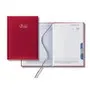 Castelli Tabbed Mid Size Daily Planner Red